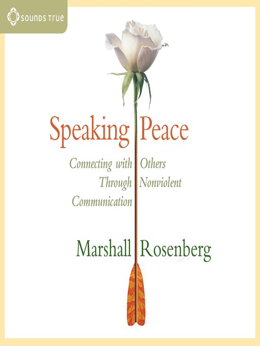 Title details for Speaking Peace by Marshall Rosenberg, PhD - Wait list